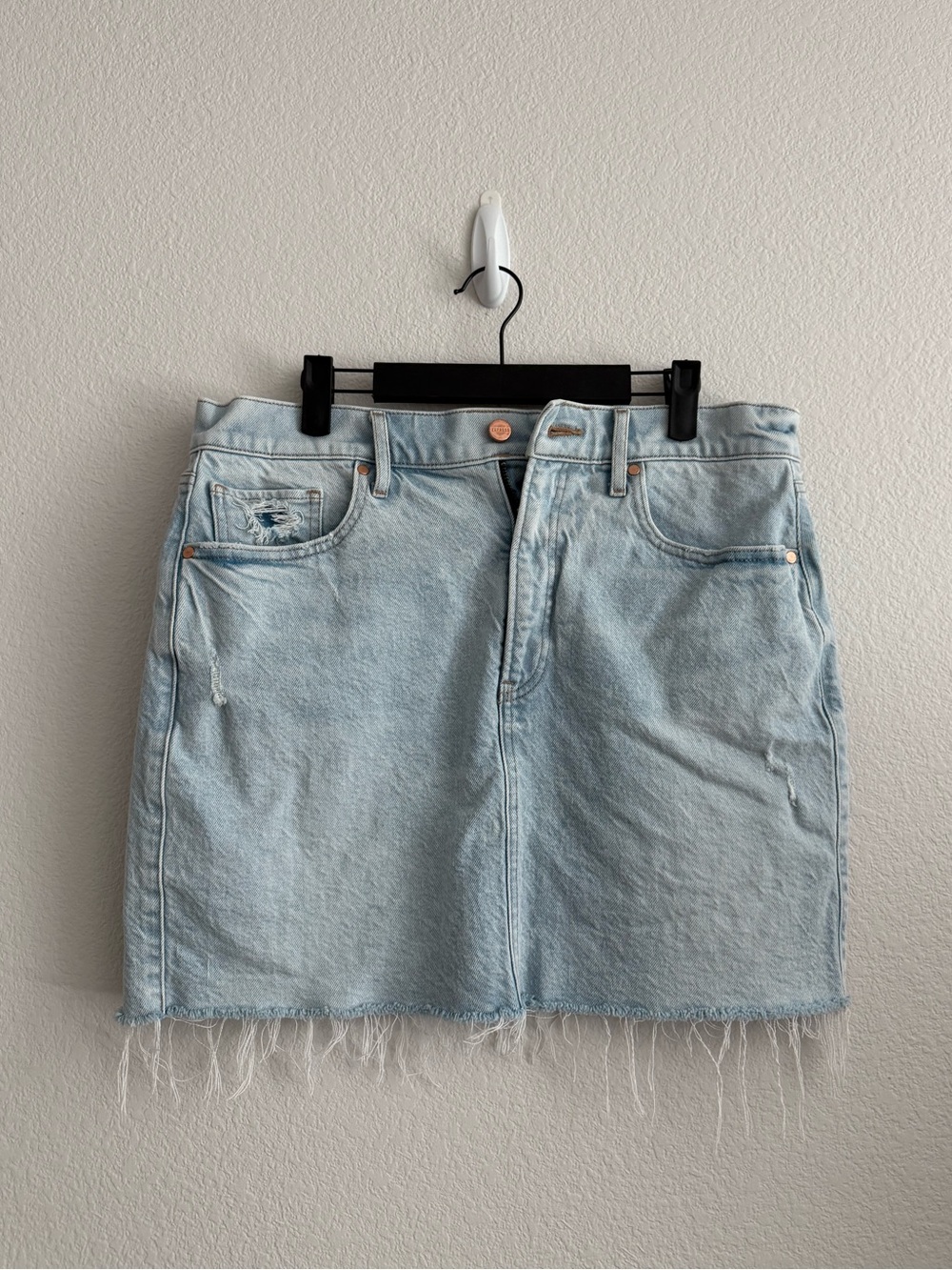 Express Denim Mini Skirt
